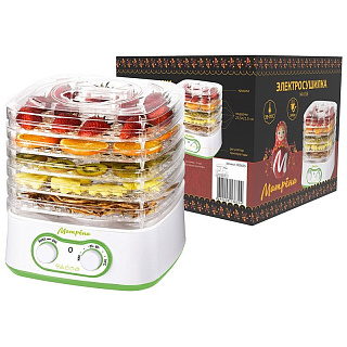 Электросушилка Матрена МА-018 для продуктов 5поддонов 245Вт 23.5*21.5см 005655 купить