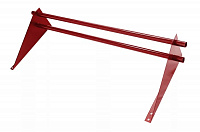 Снегозадержание трубчатое D25M RAL 3005 3м, 4опоры