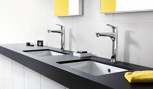 Смеситель HANSGROHE Focus Е2 31608000 для раковины с высоким изливом хром купить
