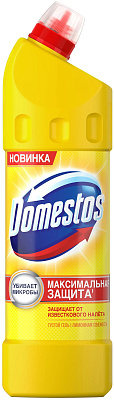Средство чистящее Доместос для унитаза Лимонная свежесть 1л Unilever купить