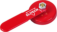 Клемма заземления (фиксатор массы магнитный) Elitech сварочн.ток-200А макс усилие-7.0 кг (0606.018800)