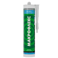 Герметик силиконовый санитарный MAKROFLEX SX101 бесцветный - 0.29 л