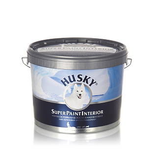Краска для стен и потолков HUSKY Super Paint Interior (База C) 9 л купить