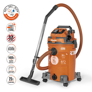 Пылесос для влажной и сухой уборки DAEWOO DAVC 2500SD купить