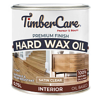 Масло защитное с твердым воском TimberCare Hard Wax Oil 350050 Прозрачный полуматовый (0.75л)
