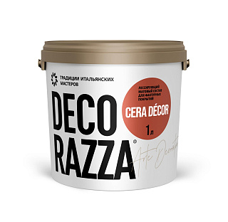 Лессирующий матовый состав Decorazza Cera Decor - 1 л купить