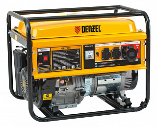 Генератор бензиновый Denzel GE 6900E купить