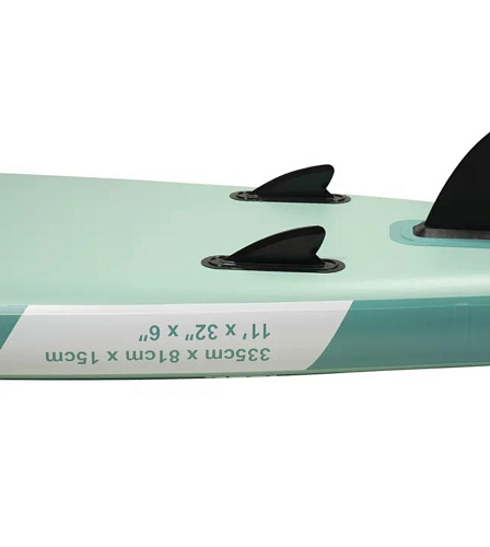 SUP-доска 335*83*15см зеленая Jazzwave N2-GREEN купить