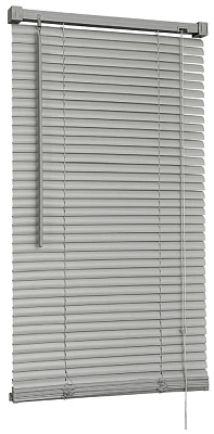 Жалюзи ПВХ 160*40см серебро Delfa NO.RF-M-001 купить