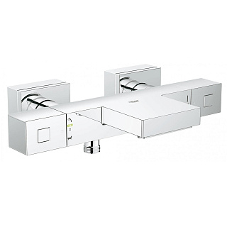 Смеситель термостаитический Grohtherm Cube для ванны цвет хром GROHE 34497000 купить