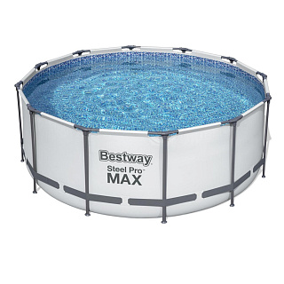 Бассейн каркасный Bestway Steel Pro Max 56420 полный комплект 10250л 366*122см 030875 купить