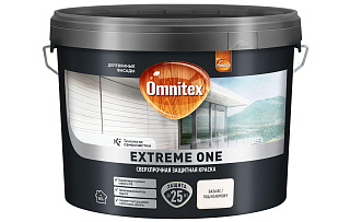 Краска для дерева Omnitex by Pinotex Extreme One белая база BW 50035735 (9л) купить