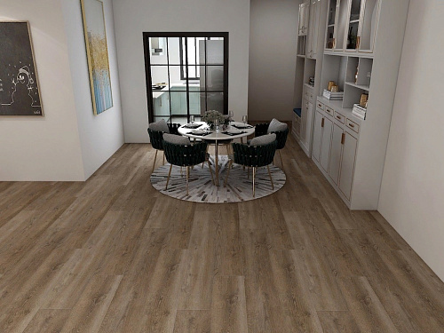 Ламинат SPC Genesis 4U 1220*182*5мм дуб лауфер 43класс FloorWood HL07 купить