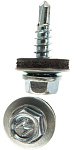 Саморез кровельный оцинкованный 4.8*19мм 20шт MIXTON