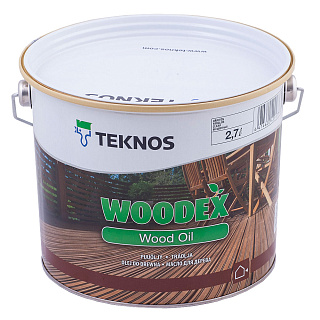 Масло для древесины Woodex Wood Oil Бесцветное (2.7л) купить