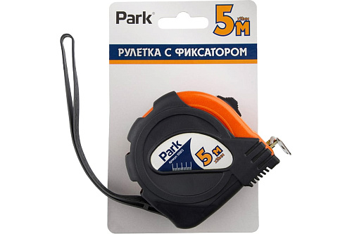 Рулетка с фиксатором 5м*19мм PARK 105973 купить