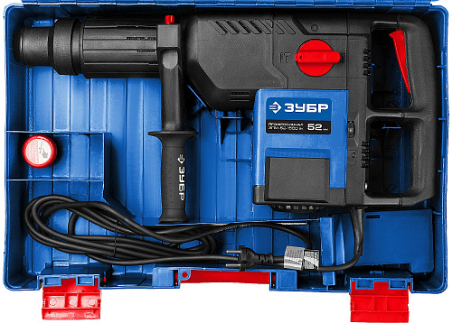 Перфоратор ЗУБР SDS-Max ЗПМ-52-1500 ЭК 1500Вт 18Дж кейс 2-х режим купить