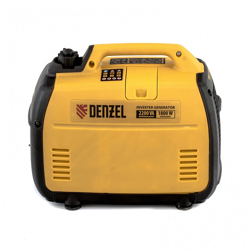 Генератор инверторный Denzel GT-2200iS 2.2кВт/1.8кВт 220В бак 4л (94702) купить