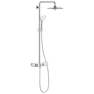Система душевая Euphoria SmartControl 260 MONO с термостатическим смесителем цвет хром, GROHE 26509000 купить