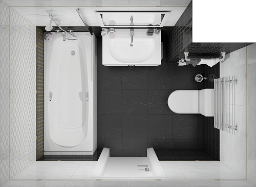 Декор мозаичный Royal черный 20*60см Laparet MM60074 купить