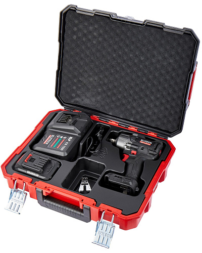 Гайковерт аккумуляторный ударный ELITECH HD CW 2009SL 3-х скор кейс 20В 850Нм 1/2" бесщ 1акк*4.0а/ч ELP (E2201.059.01) купить