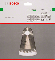 Диск пильный Bosch 165*20/16*36 OPTILINE дерево (2608642602)