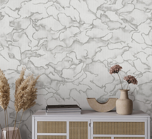 Обои Marquise горячее тиснение 1.06*10м серые Eurodecor 9098-11 купить