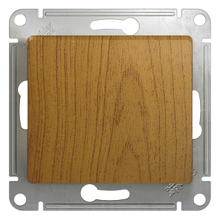 Переключатель GLOSSA GSL000561 1-кл 10А сх6 дерево дуб купить
