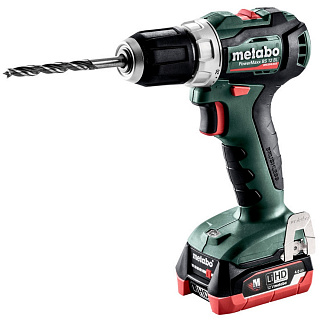 Дрель-шуруповерт аккумуляторная PowerMaxx BS 12 BL 4.0 а/ч (LIHD) Metabo 601038800 купить