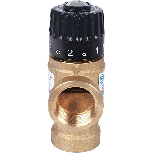 Клапан термостатический смесительный для отопления и ГВС 20-43C KV 1.6 3/4" ВР Stout SVM-0110-164320 купить