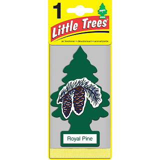 Ароматизатор Ёлочка Little Trees Королевская сосна Royal Pine U1P-10101-RUSS купить