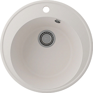 Мойка для кухни Ulgran Quartz Nora 485-01кварцевая круглая D48.5см жасмин купить