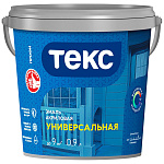 Эмаль универсальная акриловая ТЕКС. ПРОФИ глянцевая белая база А (0.9л) Эмаль универсальная акриловая ТЕКС. ПРОФИ глянцевая белая база А (0.9л)