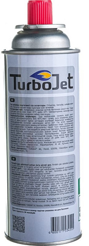 Баллон с газом для портативных горелок и плит всесезонный TurboJet 220г цанговый TJ220BC купить