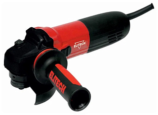 Шлифмашина угловая Elitech МШУ 1412Э (E2213.002.00) 1400Вт диск ф125мм М14 с рег. оборотов купить