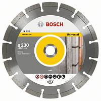 Диск алмазный универсальный сегментный Bosch Standard for Universal 230*22*2.4мм 2608602195 
