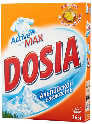 СМС порошок стиральный DOSIA 365г Альпийская свежесть купить