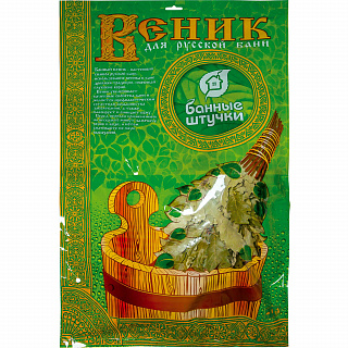 Банный веник дубовый с мятой "Банные штучки" купить