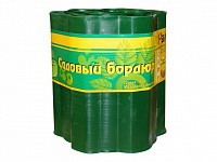 Бордюр садовый для газонов, грядок высота 20см длина 9м зеленый