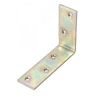 Уголок балочный Rock solid connection RKB1 желтый 100*75*30*3мм 401507