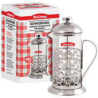 Чайник/кофейник (кофе-пресс) "Olimpia"  T046-800ML  сталь