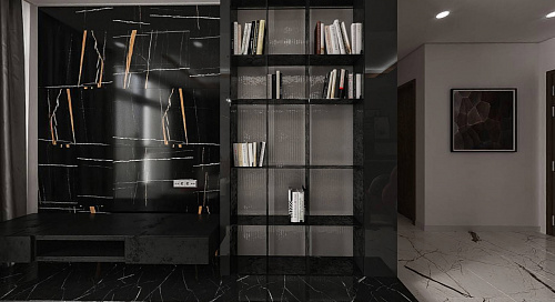 Керамогранит Lambert Black HIGH GLOSS 120*60см Absolut Gres AB1058HG купить