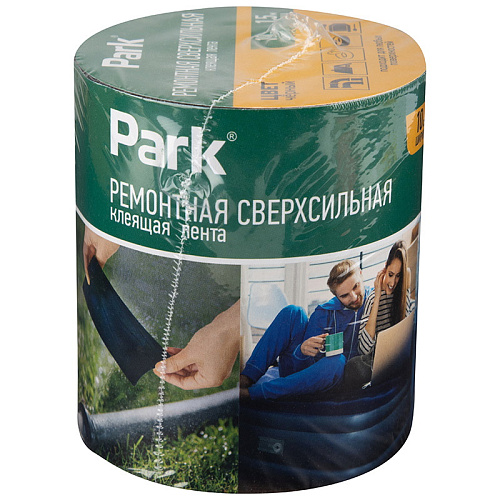 Лента клейкая сверхсильная PARK 106798 черная купить