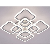 Люстра Schaffner Estero 39205-4+4 Silver LED 144W 12240LM 3000K-6000K серебряный