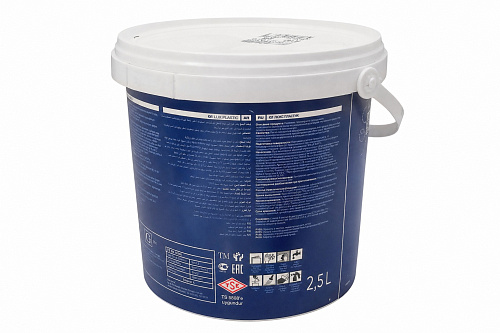 Краска для стен и потолков Q1 LUX PLASTIK бесцветная база С Polisan 31B00051000 (2.5л) купить