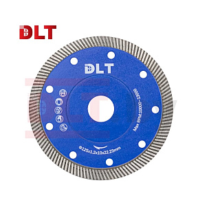 Диск алмазный DLT №19 (SUPER THIN Turbo) 125мм посадка 22.2 1424 купить