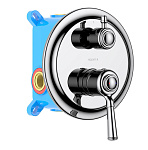 Смеситель КЛАССИК для ванны 2 режима хром Aquatek AQ1546CR