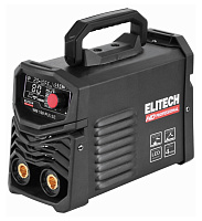 Сварочный аппарат Elitech WM 160 PULSE (инвертор, имульс) напряжение-110-275В сварочный ток-10-160А электрод ф1.6-4.0мм