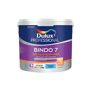 Краска интерьерная матовая белая база BW Professional Bindo 7 Luxium 50034511 (2.5л) купить
