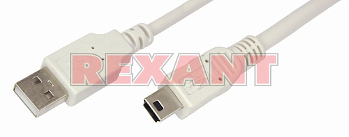 Шнур mini USB (male)-USB-A (male) 1.8M   купить